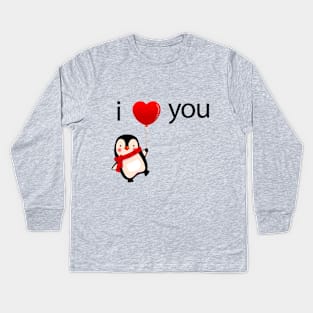 i love you Kids Long Sleeve T-Shirt